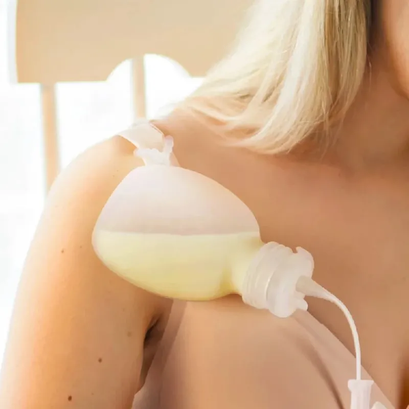 Clearance SNS system inkl. Silikonepose til mælk Brystpumper