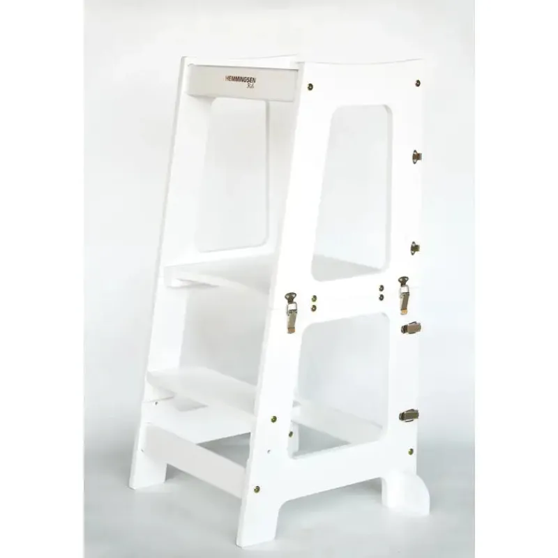 Outlet 3 - i - 1 Maya Læringstårn Hvid Børn Børnemøbler