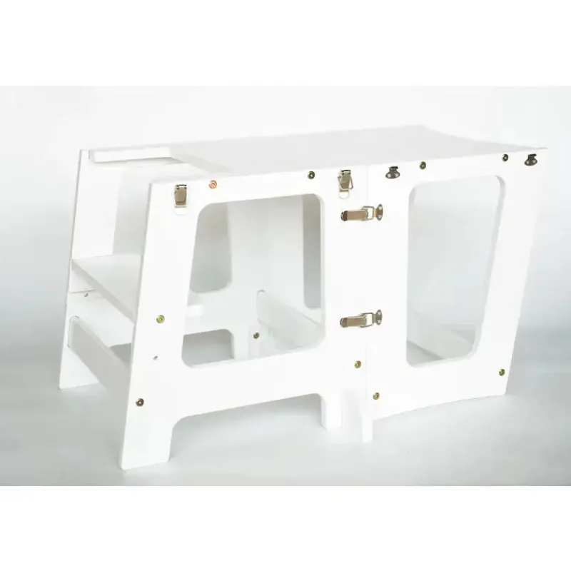 Outlet 3 - i - 1 Maya Læringstårn Hvid Børn Børnemøbler