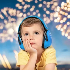 Clearance Høreværn til Børn - Blå Høreværn