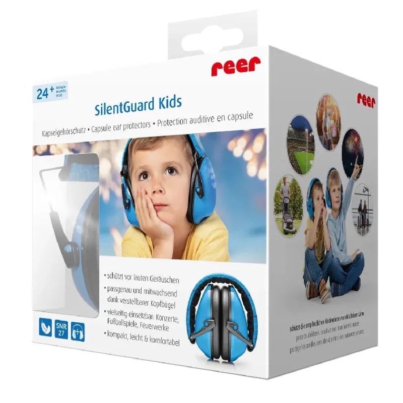 Clearance Høreværn til Børn - Blå Høreværn