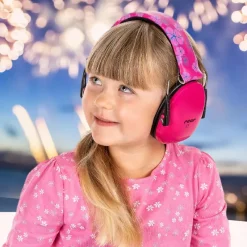 Discount Høreværn til Børn - Lyserød Høreværn