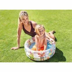Outlet 3-Ring Baby Pool - 28L - 61x22 Cm. Udeleg