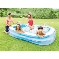 Hot Swim Center Family Pool - 770L - 262x175x56 cm Udeleg
