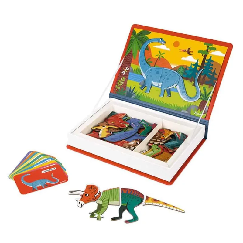 New Dinosaurs Magnetibook Kreativitet|Kreativitet