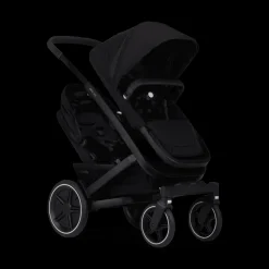 Discount Geo3 Liggedel + Klapvogn | Space black Duo- &Amp; Kombivogne