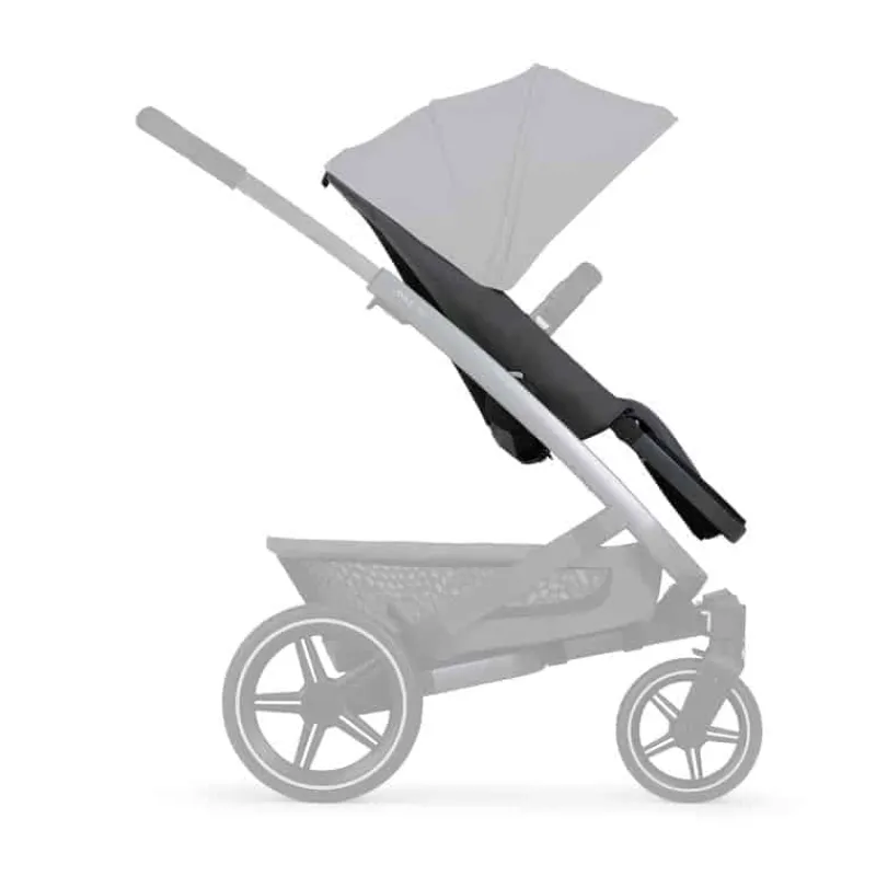 Geo3 Sæde - Pure grey Klapvogne