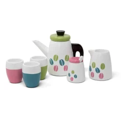 Clearance Kaffestel - Retro Trælegetøj|Træmad