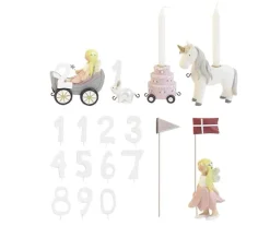 New Fødselsdagstog - blomsterfeer m. 11 tal Børn Interiør|Interiør
