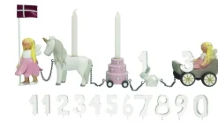 New Fødselsdagstog - blomsterfeer m. 11 tal Børn Interiør|Interiør