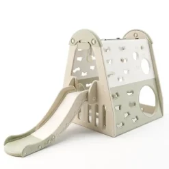 New aktivitets hus med rutsjebane og gynge Udeleg