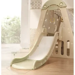 New aktivitets hus med rutsjebane og gynge Udeleg