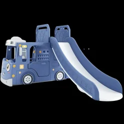 Outlet aktivitets lastbil med rutsjebane og gynge Udeleg