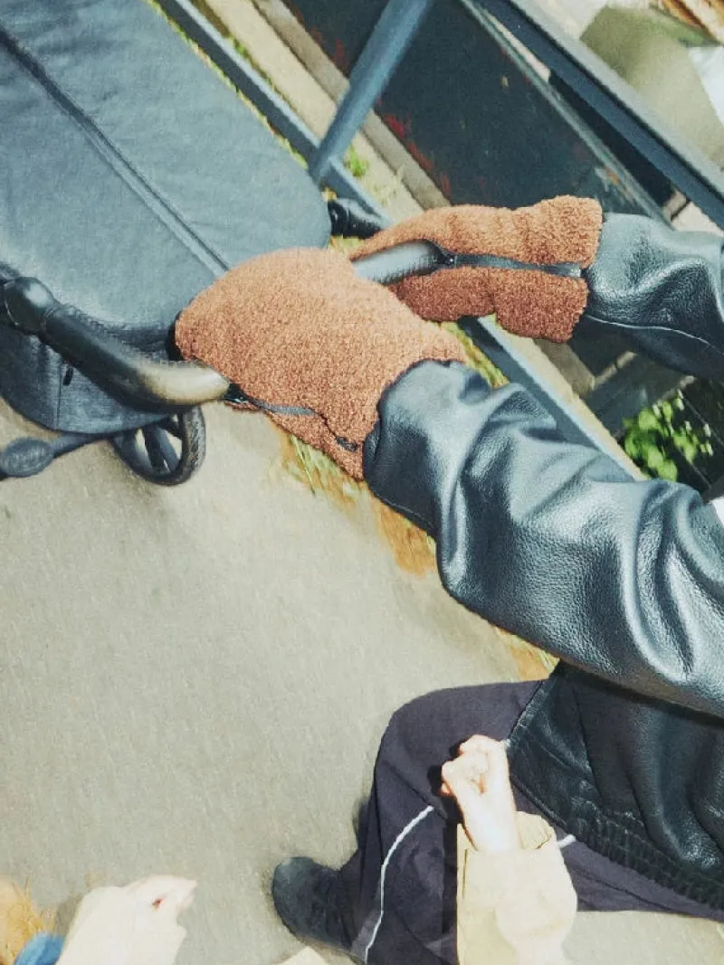 Best KONG.WALTHER Østerbro Handsker Puffer black Tilbehør Til Vogne