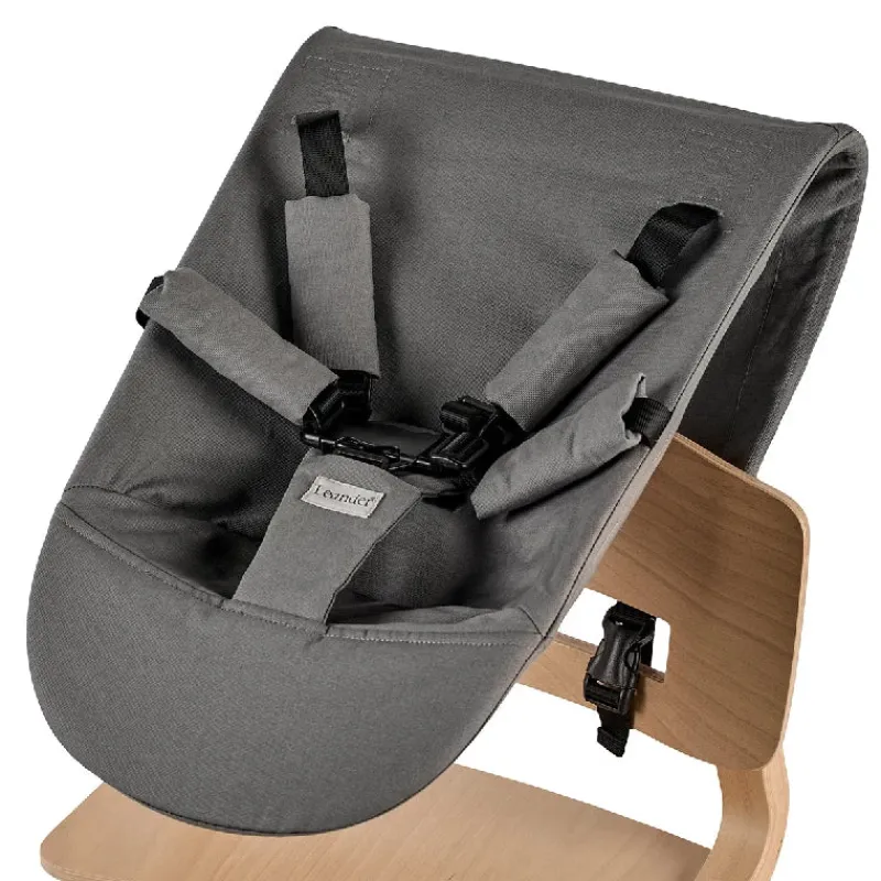 Babyindsats til højstol - Cool grey Børn Højstole|Børnemøbler
