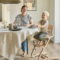 Louie højstol u. bøjle - Eg - Natur Børn Højstole|Børnemøbler