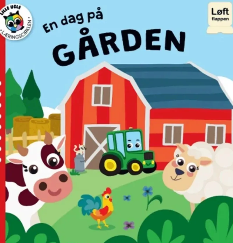 New Løft flappen: En dag på gården Bøger|Bøger