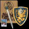 Outlet Noble Knight gavesæt med sværd og skjold Udklædning