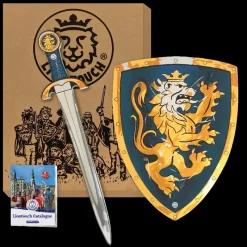 Outlet Noble Knight gavesæt med sværd og skjold Udklædning