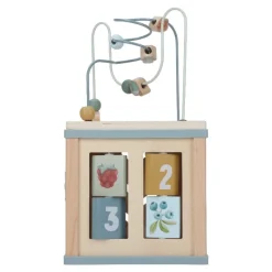 New - Aktivitetskube - Forest Friends Trælegetøj|Aktivitetslegetøj