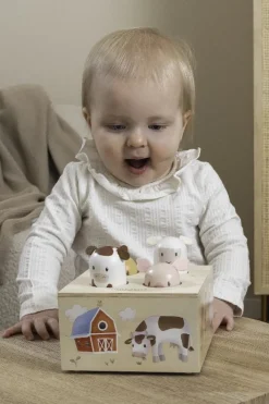 Clearance - Pop - up legetøj Little Farm Aktivitetslegetøj