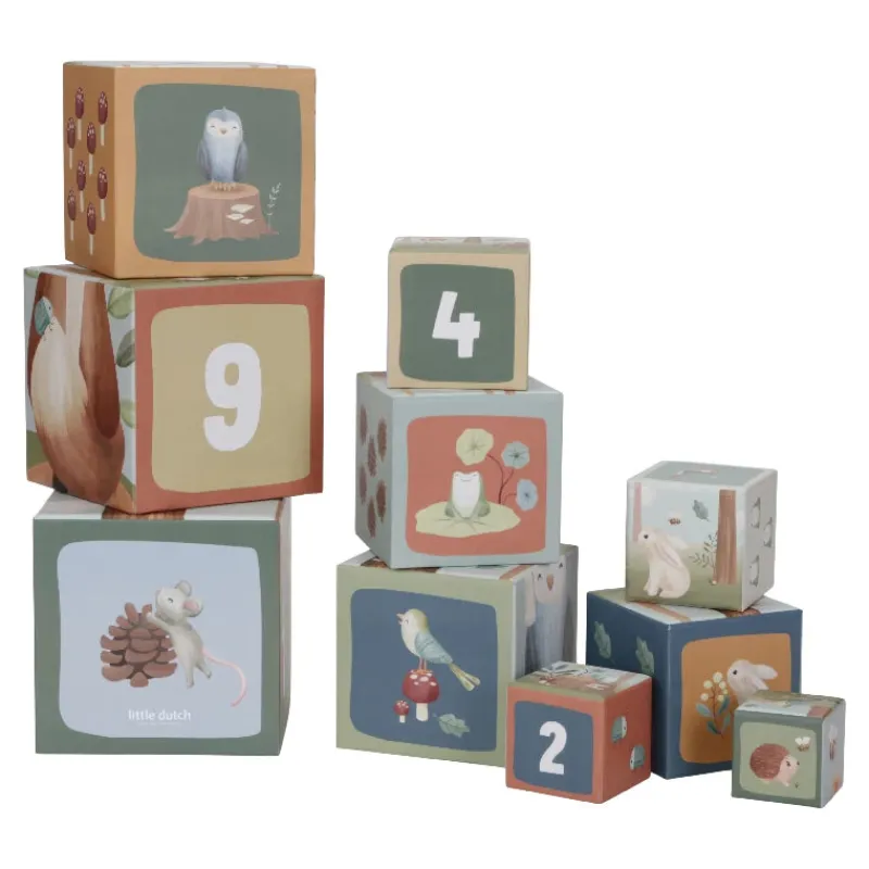 Clearance - Stabeltårn Pap - Forest Friends Aktivitetslegetøj