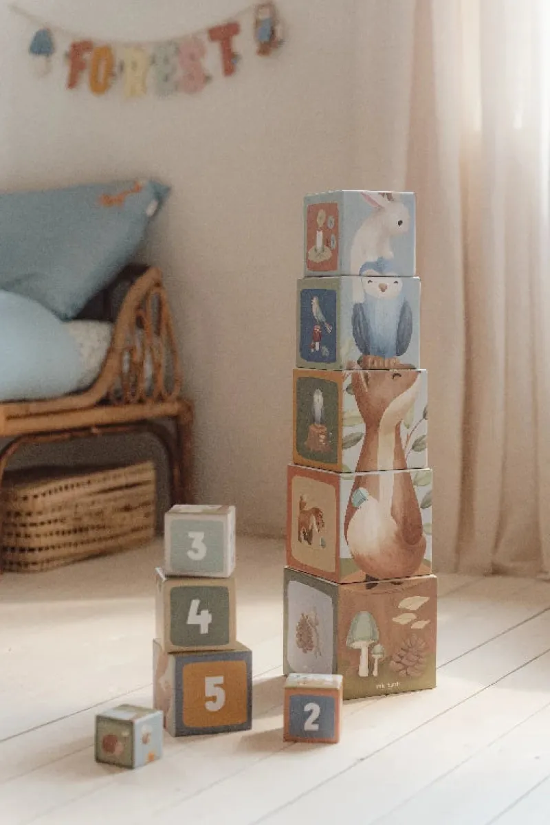 Clearance - Stabeltårn Pap - Forest Friends Aktivitetslegetøj