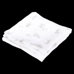 Online - Stofbleer 70x70 muslin - Baby Bunny / Beige Stofbleer