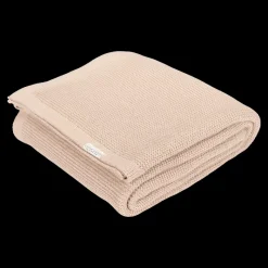 Sale - Strikket Tæppe 110x140 - Beige Børn Tæpper &Amp; Svøb|Tekstiler