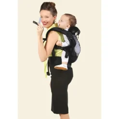 Best Physio Carrier - Sort/Antracite inkl indsats Bæreseler