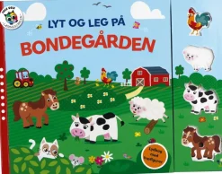 New Lyt og leg på bondegården Bøger|Bøger