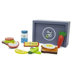 Sale MADKASSE - BLOMME Trælegetøj|Træmad