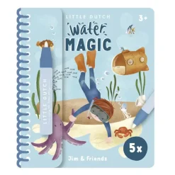 Magisk Vandmalebog Jim & Friends Bøger|Bøger