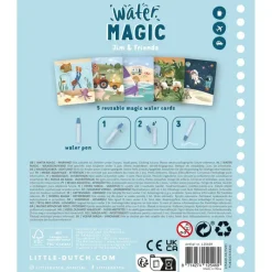 Magisk Vandmalebog Jim & Friends Bøger|Bøger