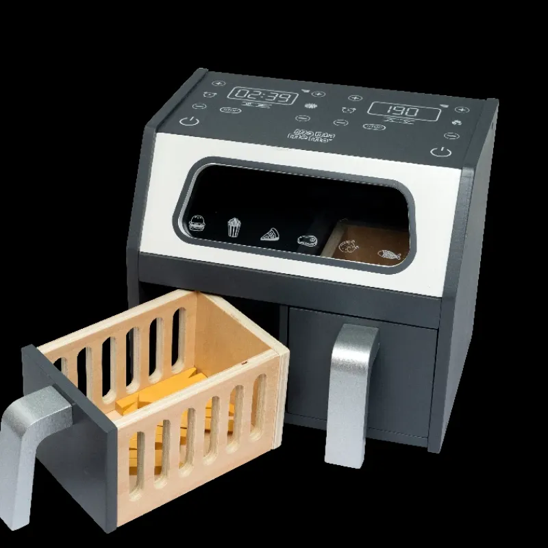 Online AIRFRYER MED TILBEHØR Trælegetøj|Træmad