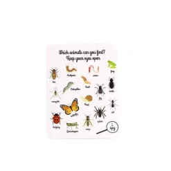 Clearance INSEKTHUS I TRÆ MED KORT Aktivitetslegetøj|Trælegetøj