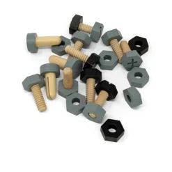 Clearance Søm - Skruer og Møtrikker Trælegetøj|Træmad