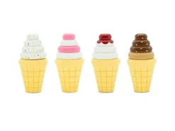 Outlet Vaffelis - Chokolade Trælegetøj|Træmad