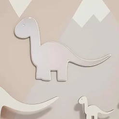 dino spejl - hvid Børn Spejle|Spejle