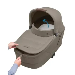 New Maxi-Cosi OXFORD PLUS TWILLIC TRUFFLE Duo- &Amp; Kombivogne