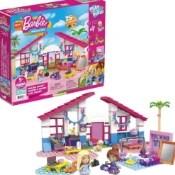 New Barbie Malibu House Aktivitetslegetøj|Spil &Amp; Puslespil