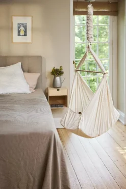 Basic slyngevugge økologisk bomuld - beige Børn Slyngevugger|Slyngevugger