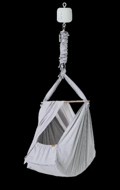 Discount Premium slyngevugge økologisk bomuld - grå Børn Slyngevugger|Slyngevugger