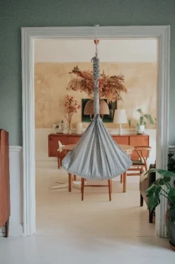 Discount Premium slyngevugge økologisk bomuld - grå Børn Slyngevugger|Slyngevugger