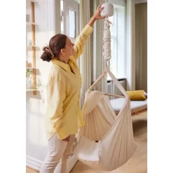 Hot Vuggemotor - LeeLo02 - Beige Børn Slyngevugger|Slyngevugger