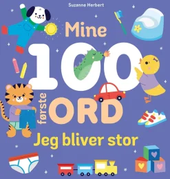 Discount Mine 100 første ord - Jeg bliver stor Bøger|Bøger