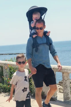 Outlet ® Solskærm - Sort Bæreseler