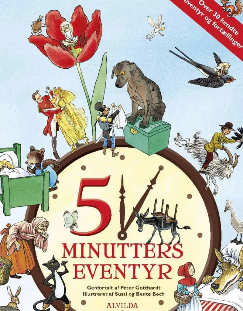 New 5-minutters eventyr - 32 kendte eventyr og fortællinger Bøger|Bøger