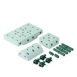 Curiosity Set Ocean Mint / Forest Green Aktivitetslegetøj