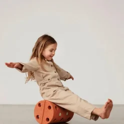 Online 3-i-1 Balancerulle Burnt Orange / Dusty Green Aktivitetslegetøj